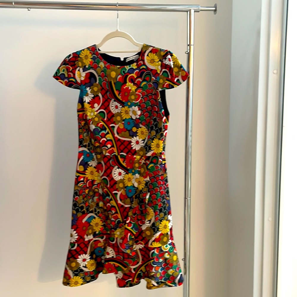 Alice + Olivia cotton print dress